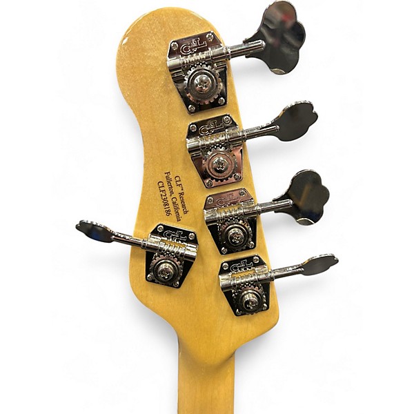 Used G&L USA L2500 5 String Natural Electric Bass Guitar