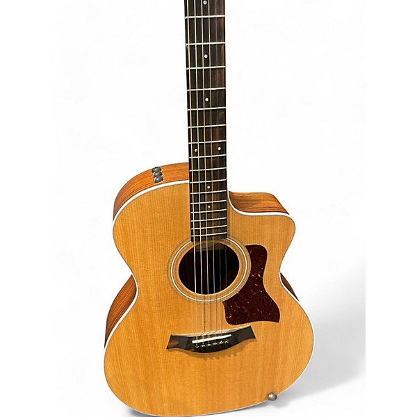 Used Taylor 214CE Natural Acoustic Electric Guitar