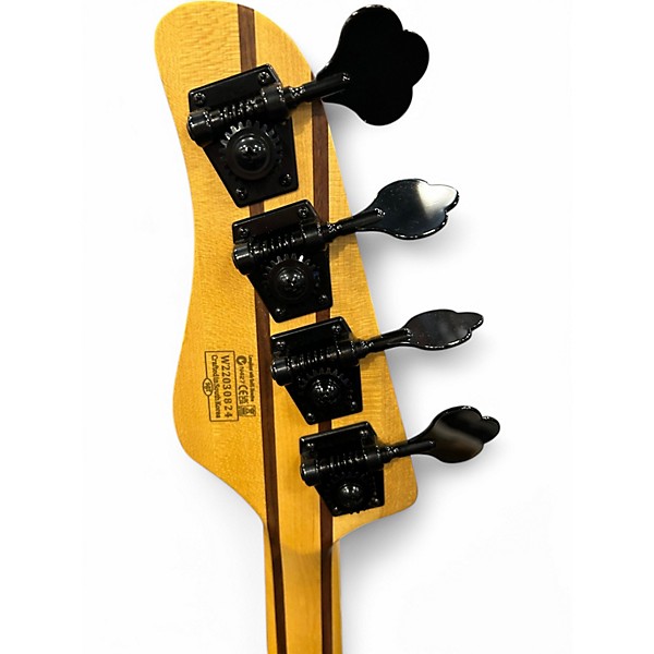 Used Schecter Guitar Research Michael anthony MA-4 Black Electric Bass Guitar