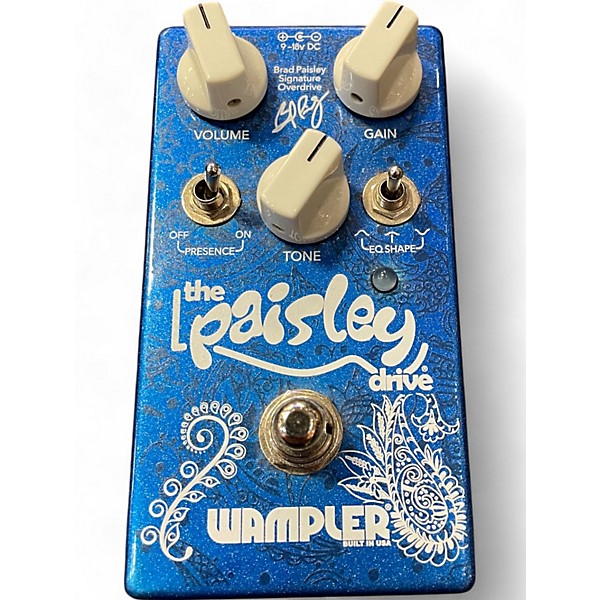 Used Wampler Brad Paisley Signature Overdrive Effect Pedal