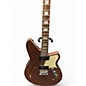 Used Reverend Airwave Mulberry Mist Hollow Body Electric Guitar