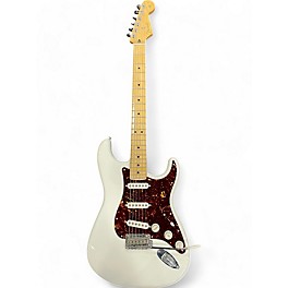 Used 2021 Fender Player Stratocaster Polar White Solid Body Electric Guitar