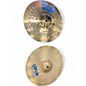 Used UFIP 14in bionic series hi hats 14" Cymbal thumbnail