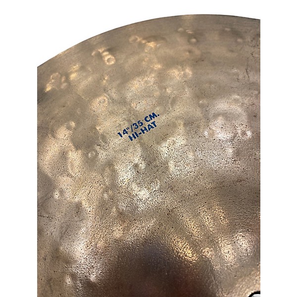 Used UFIP 14in bionic series hi hats 14" Cymbal
