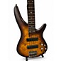 Used Ibanez SR500EPB Brown Sunburst Electric Bass Guitar