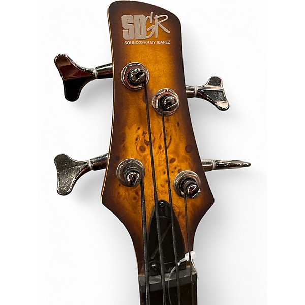 Used Ibanez SR500EPB Brown Sunburst Electric Bass Guitar