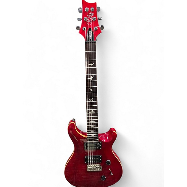 Used PRS SE Custom 24 Ruby Solid Body Electric Guitar