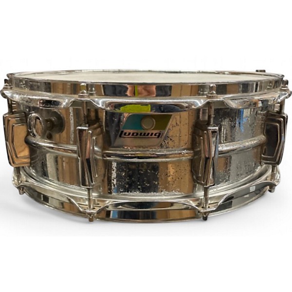 Vintage 1970s Ludwig 5X14 LM400 Chrome Drum