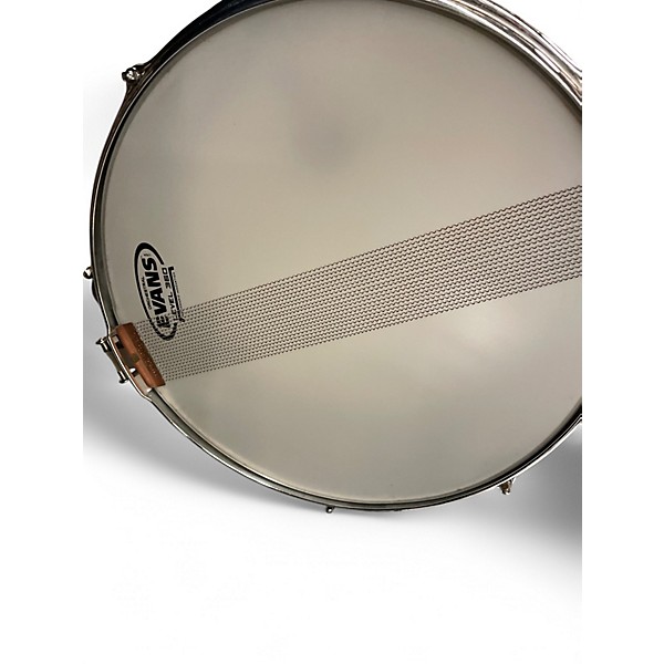 Vintage 1960s Slingerland 5X14 RADIO KING CHROME OVER BRASS Chrome Drum