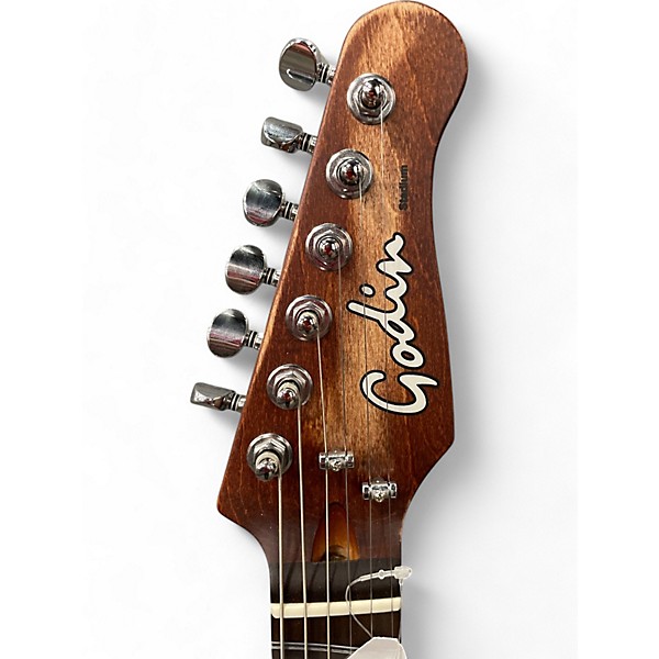 Used Godin STADIUM PRO OZARK CREAM HANGOVER Solid Body Electric Guitar