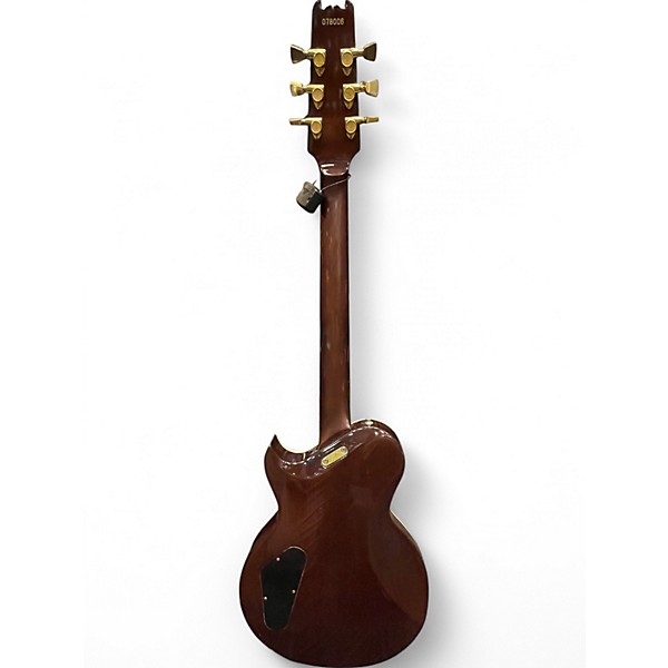 Used Aria PRO II PE500 2 Color Sunburst Hollow Body Electric Guitar