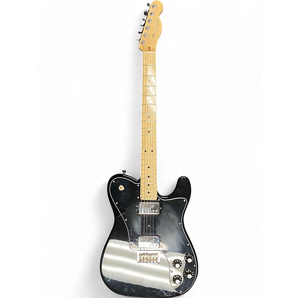 Used 2019 Fender American Professional Telecaster Deluxe Shawbucker Black Solid Body Electric Guitar