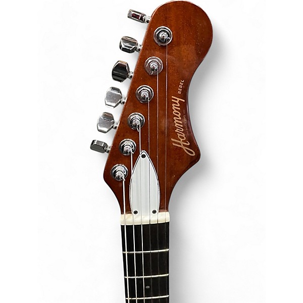 Used Harmony REBEL Gold Solid Body Electric Guitar,New Products : American Fashion Style Bags On Sale