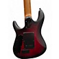 Used 2022 Sterling by Music Man jason richardson signature cutlass 7-string  Trans Red Solid Body Electric Guitar