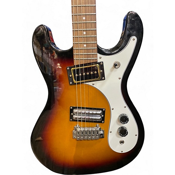 Used Danelectro 64XT ELECTRIC GUITAR 3 Tone Sunburst Solid Body Electric Guitar