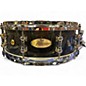 Used 2013 Pearl 14in LIMITED EDITION PHILHARMONIC CONCERT SNARE DRUM 14X5 Black and Silver Drum thumbnail