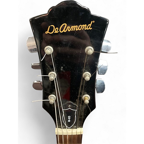 Used De Armond M65 2 Color Sunburst Solid Body Electric Guitar