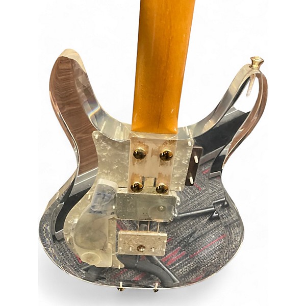 Vintage 1970 Ampeg Dan Armstrong Bass Natural Electric Bass Guitar