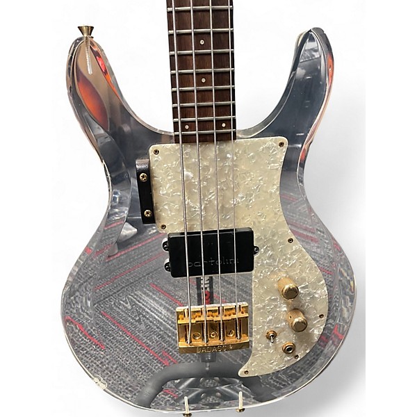 Vintage 1970 Ampeg Dan Armstrong Bass Natural Electric Bass Guitar