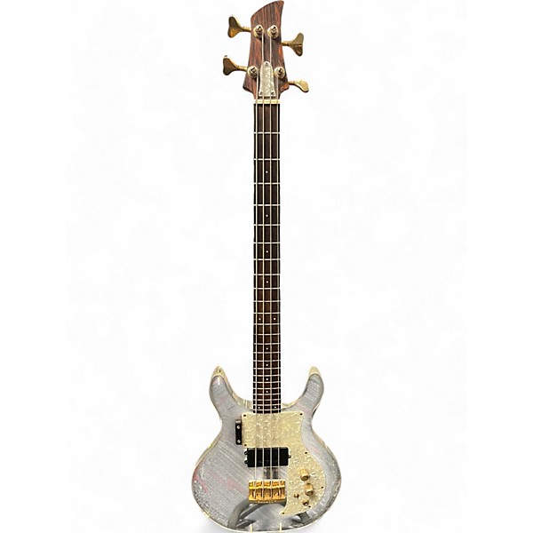 Vintage 1970 Ampeg Dan Armstrong Bass Natural Electric Bass Guitar