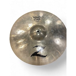 Used Zildjian 17in Z Custom Rock Crash Cymbal