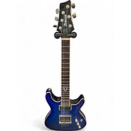 Used Ibanez SZ520 Trans Blue Solid Body Electric Guitar