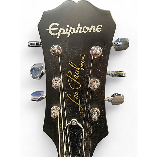 Used Epiphone Les Paul Special I Black Solid Body Electric Guitar