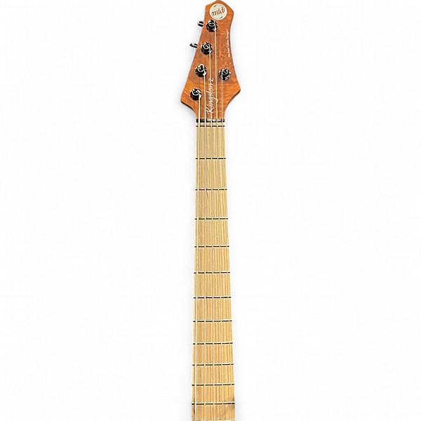 Used Mtd Kingston Z5MP Satin Amber Electric Bass Guitar