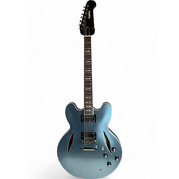 Used Epiphone DG-335 BLUE Hollow Body Electric Guitar