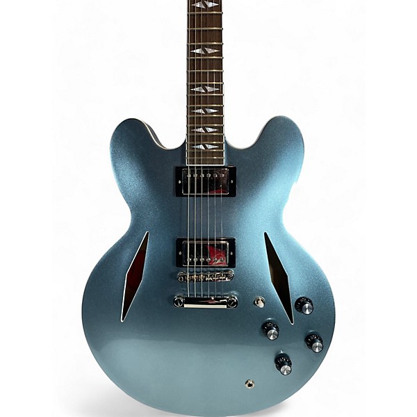 Used Epiphone DG-335 BLUE Hollow Body Electric Guitar