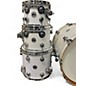 Used DW 4 Piece Collector's Series Pearl White Drum Kit