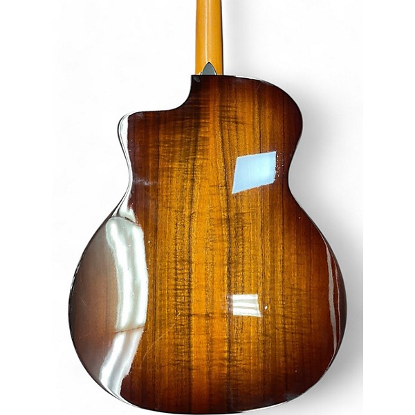 Used Taylor 224CEKDLX EDGE BURST Acoustic Electric Guitar