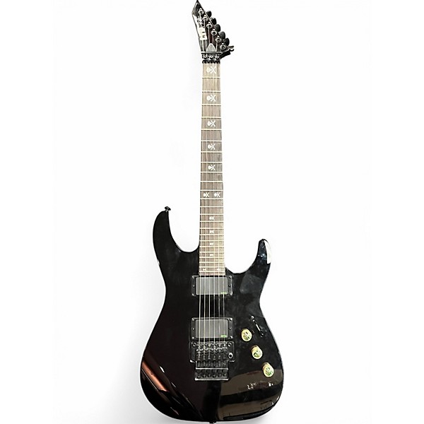 Used ESP LTD KIRK HAMMETT Black Solid Body Electric Guitar,New Products : American Fashion Style Bags On Sale