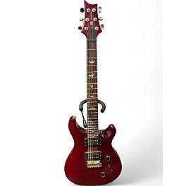 Used PRS SE Standard 24 Satin Red Solid Body Electric Guitar