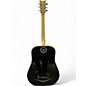 Used Esteban cadillac Black and White Acoustic Electric Guitar