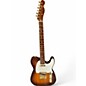 Used 2015 Fender artisan okoume telecaster nos Sunburst Solid Body Electric Guitar thumbnail