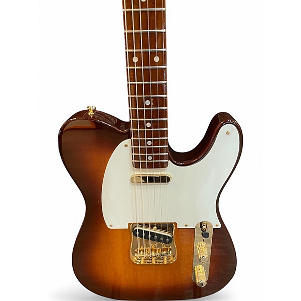 Used 2015 Fender artisan okoume telecaster nos Sunburst Solid Body Electric Guitar
