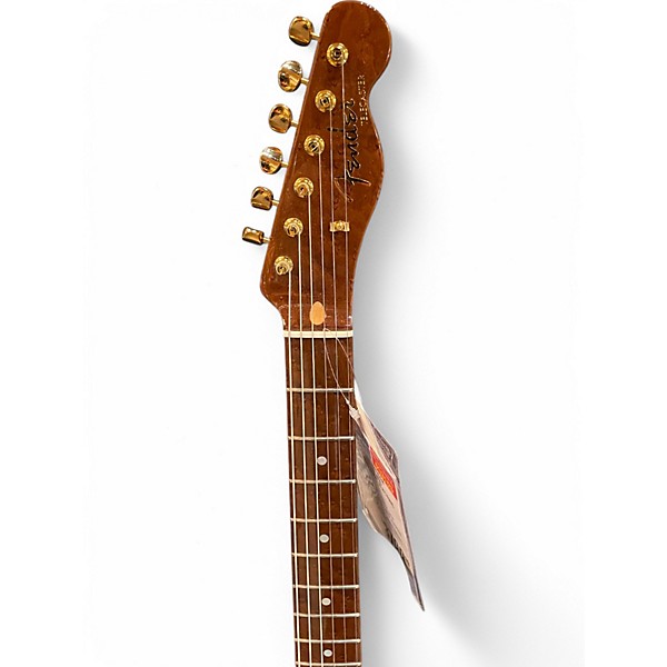 Used 2015 Fender artisan okoume telecaster nos Sunburst Solid Body Electric Guitar