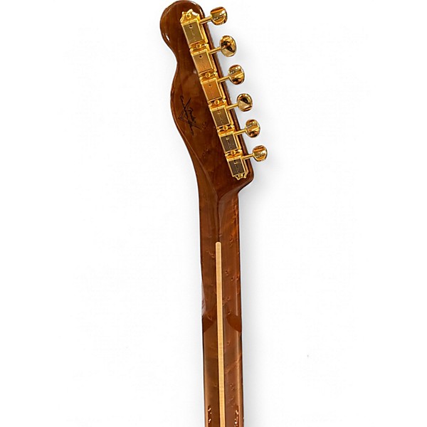 Used 2015 Fender artisan okoume telecaster nos Sunburst Solid Body Electric Guitar