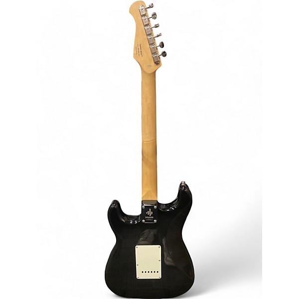 Used Donner dst 400 SEEKER SERIES Black Solid Body Electric Guitar