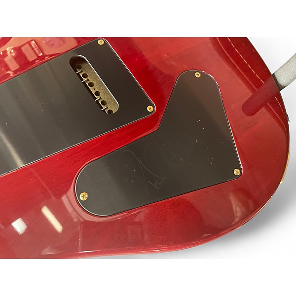 Vintage 1997 PRS Wood Library Custom 24 10 Top Vintage Yellow Solid Body Electric Guitar