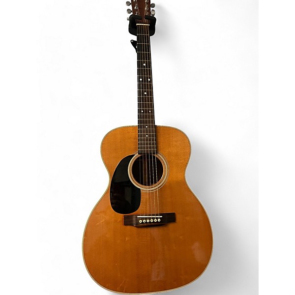 Used Martin 00028 Left Handed Antique Natural Acoustic Guitar