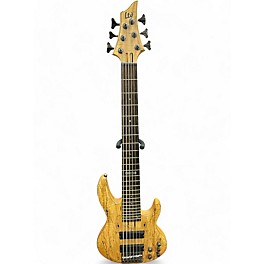 Used ESP LTD B206SM 6 String Spalted Maple Electric Bass Guitar