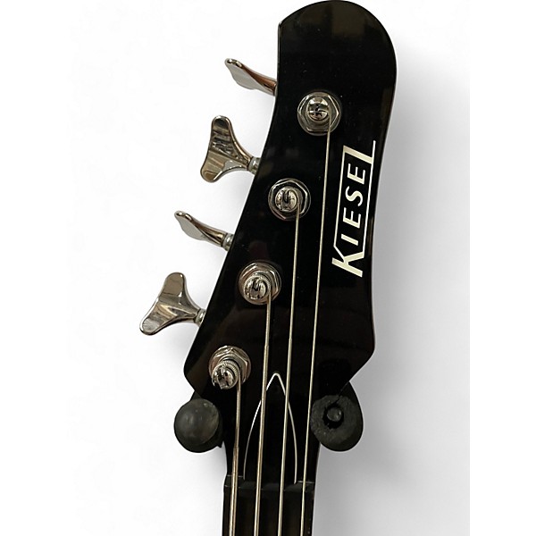 Used Kiesel J BASS Black Electric Bass Guitar