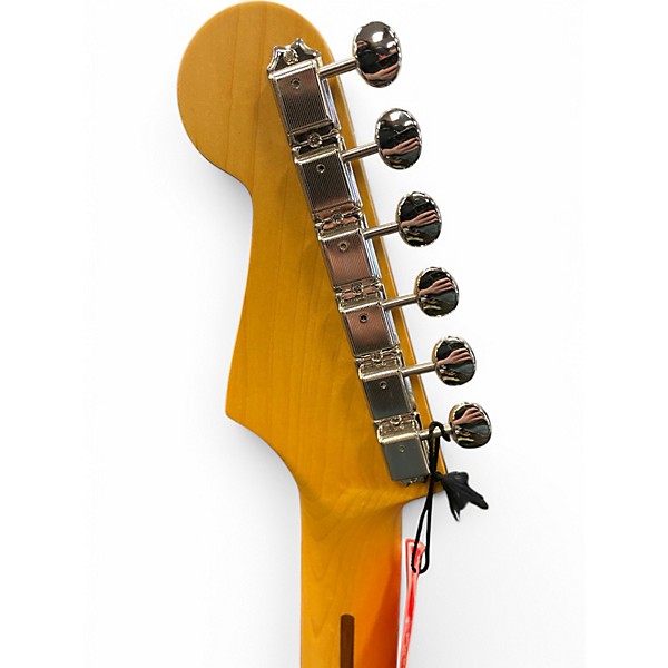 Used Fender Jv 50's mod stratocaster 2 Tone Sunburst Solid Body Electric Guitar