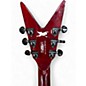 Used 2015 Dean Dimebag Rebel Trans Red Solid Body Electric Guitar