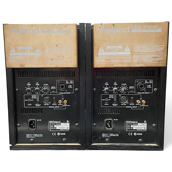 Used Roland DS7 PAIR Powered Monitor