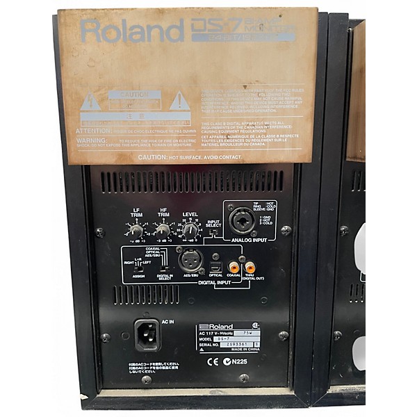 Used Roland DS7 PAIR Powered Monitor