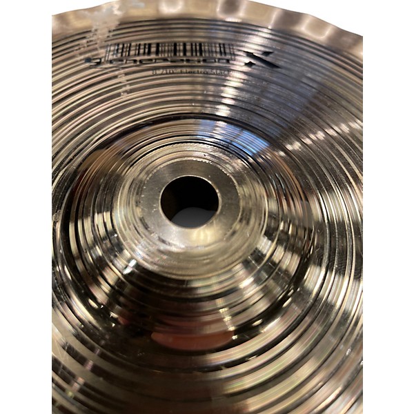 Used MEINL 8in generation x stack Cymbal