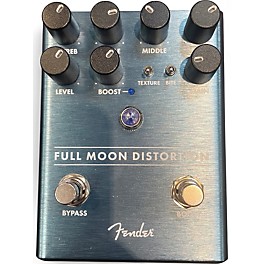 Used Fender FULL MOON DISTORTION Effect Pedal